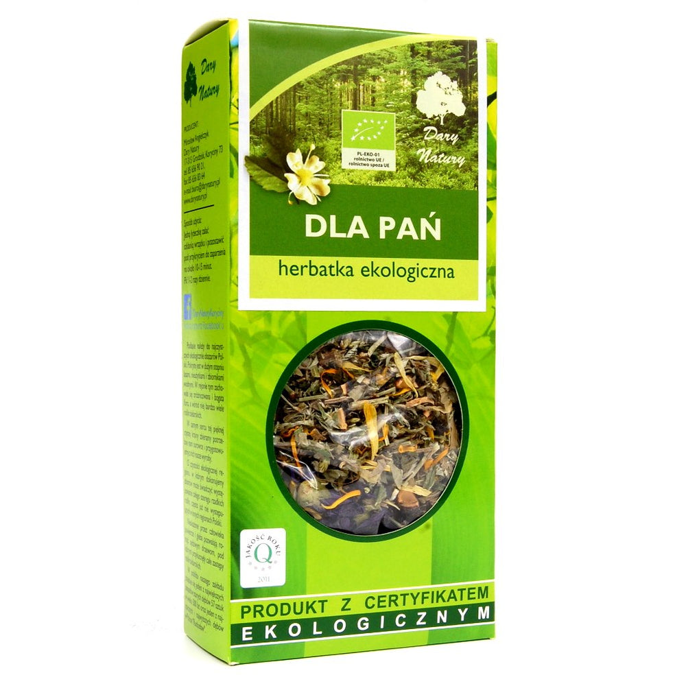 Dary Natury Women's Tea Bio 50g framsida