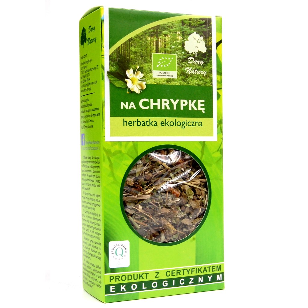 Dary Natury Organic Tea öppen förpackning