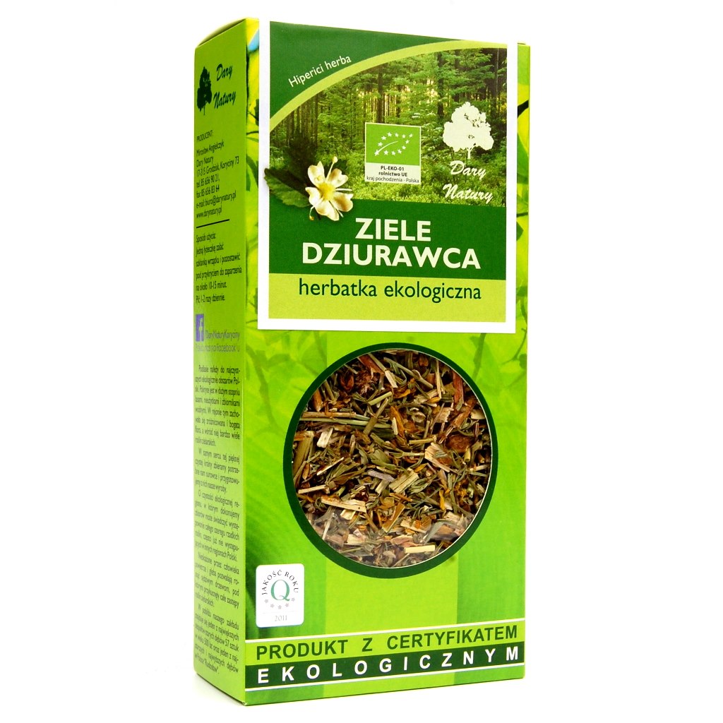 Organic St. John's Wort – Johannesört framsida