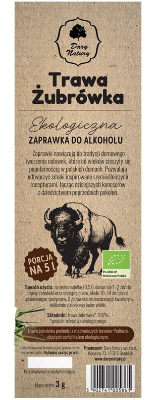 Dary Natury - Bison Grass (Żubrówka)