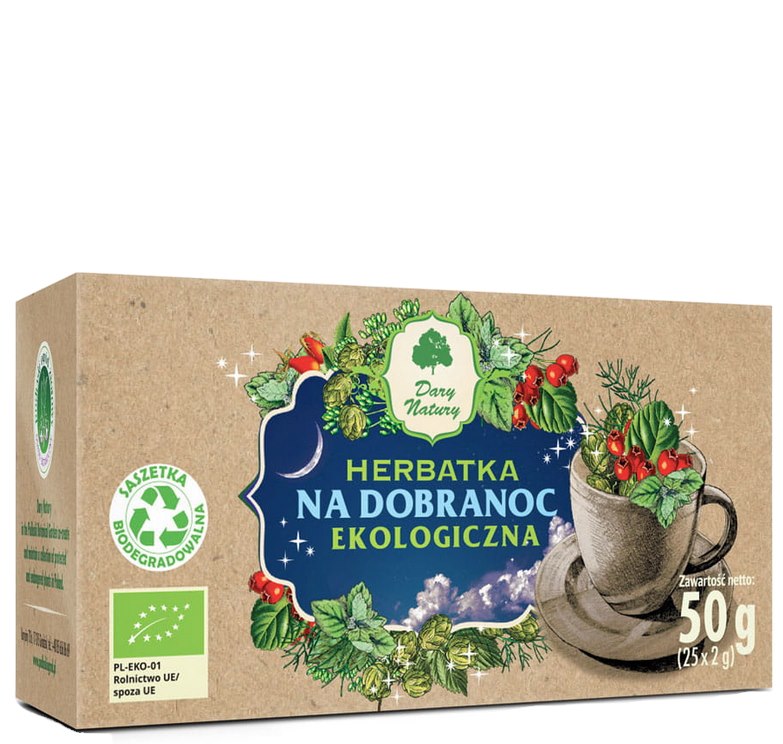 Organic Goodnight – Ekologisk sömnörtte baksida