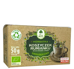Dary Natury Organic Chamomile Tea Sachets 50g framsida