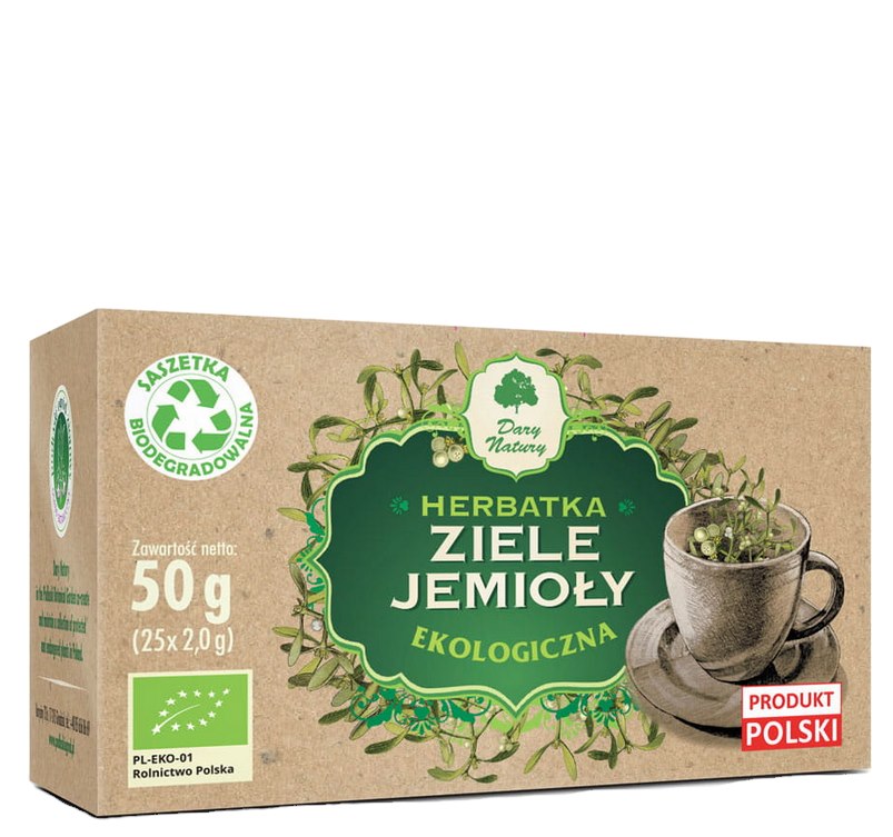 Dary Natury Mistletoe Fix Organic baksida
