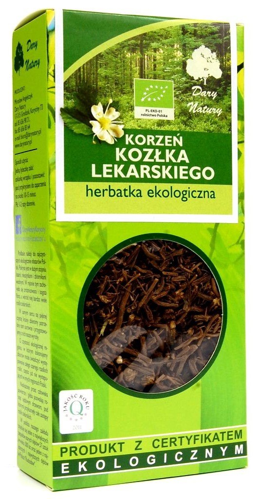 Dary Natury - Organic Goat's Rue Root baksida näringsfakta