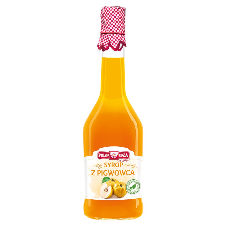 Polska Róża - Quince Syrup 500ml framsida