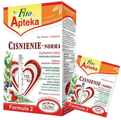 Malwa - Fito Apteka Ciśnienie-Norma baksida med näringsinformation