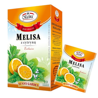 Malwa Melissa With Lemon te - framsida