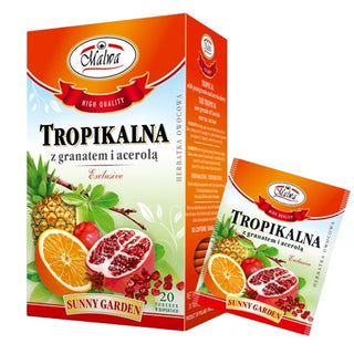 Malwa - Trooppinen Tee Granaattiomenalla Ja Acerolalla - 20 x 2g