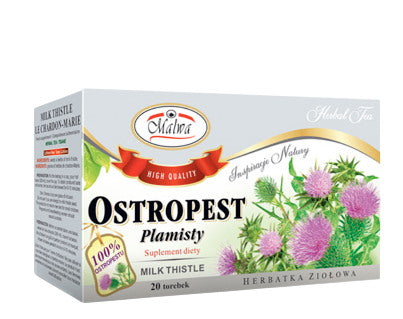 Malwa Milk Thistle - baksida med information
