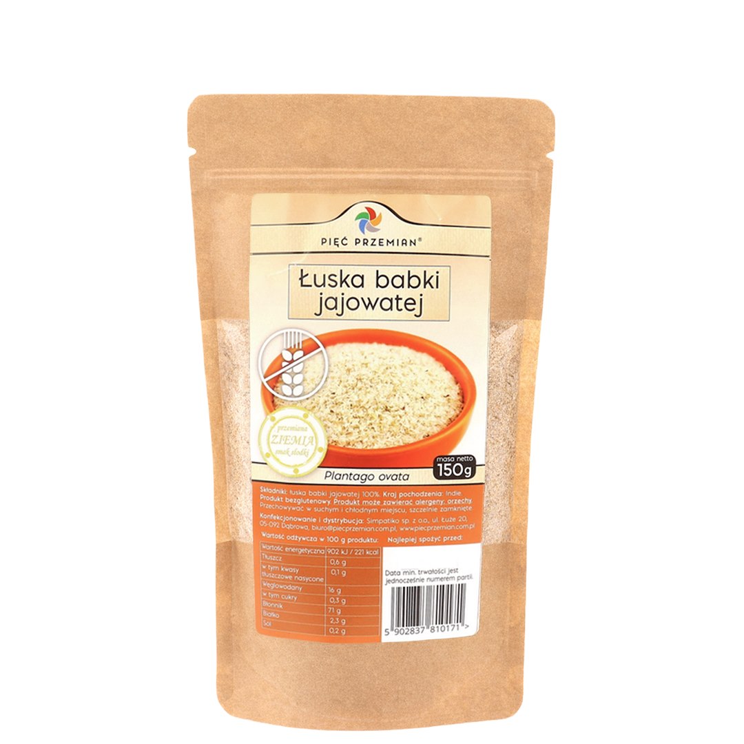 Pięć Przemian Glutenfritt Brödmix ingredienser
