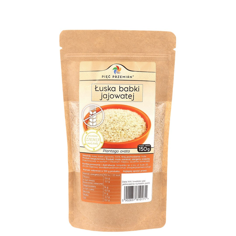Pięć Przemian Glutenfritt Brödmix ingredienser