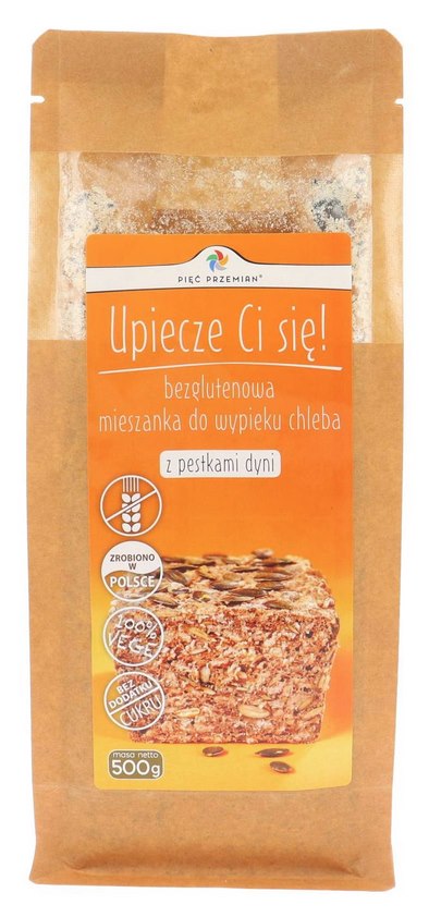 Pięć Przemian - Gluten-Free Bread Mix With Pumpkin Seeds - 500g