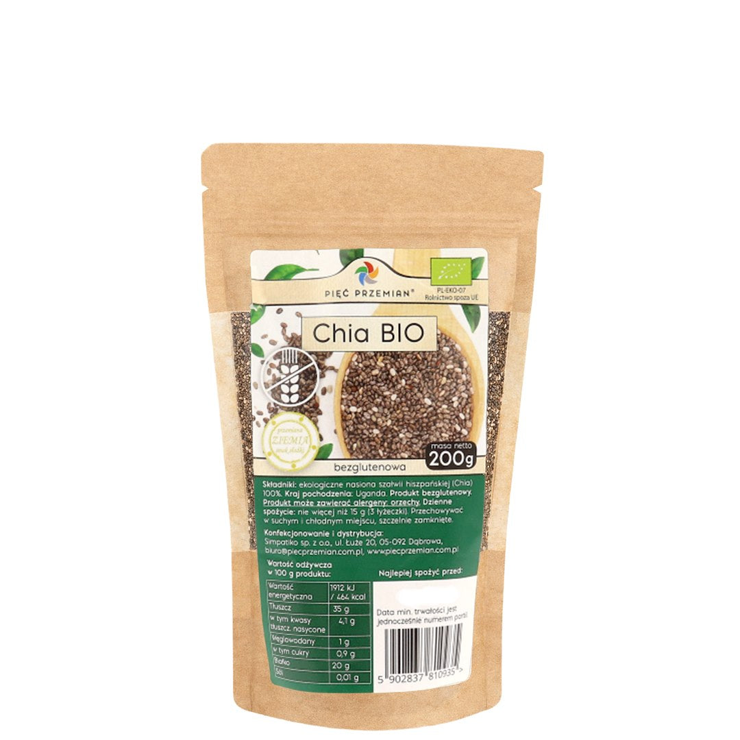 Viisi Muutosta - Organic Chia Seeds BIO