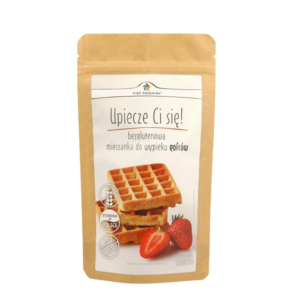 Pięć Przemian Gluten-Free Waffle Mix baksida näringsinformation