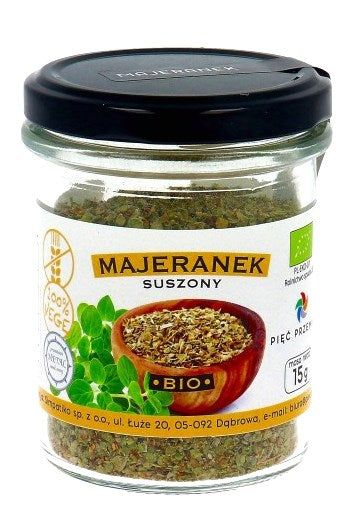 Pięć Przemian - Dried Marjoram Organic 15g