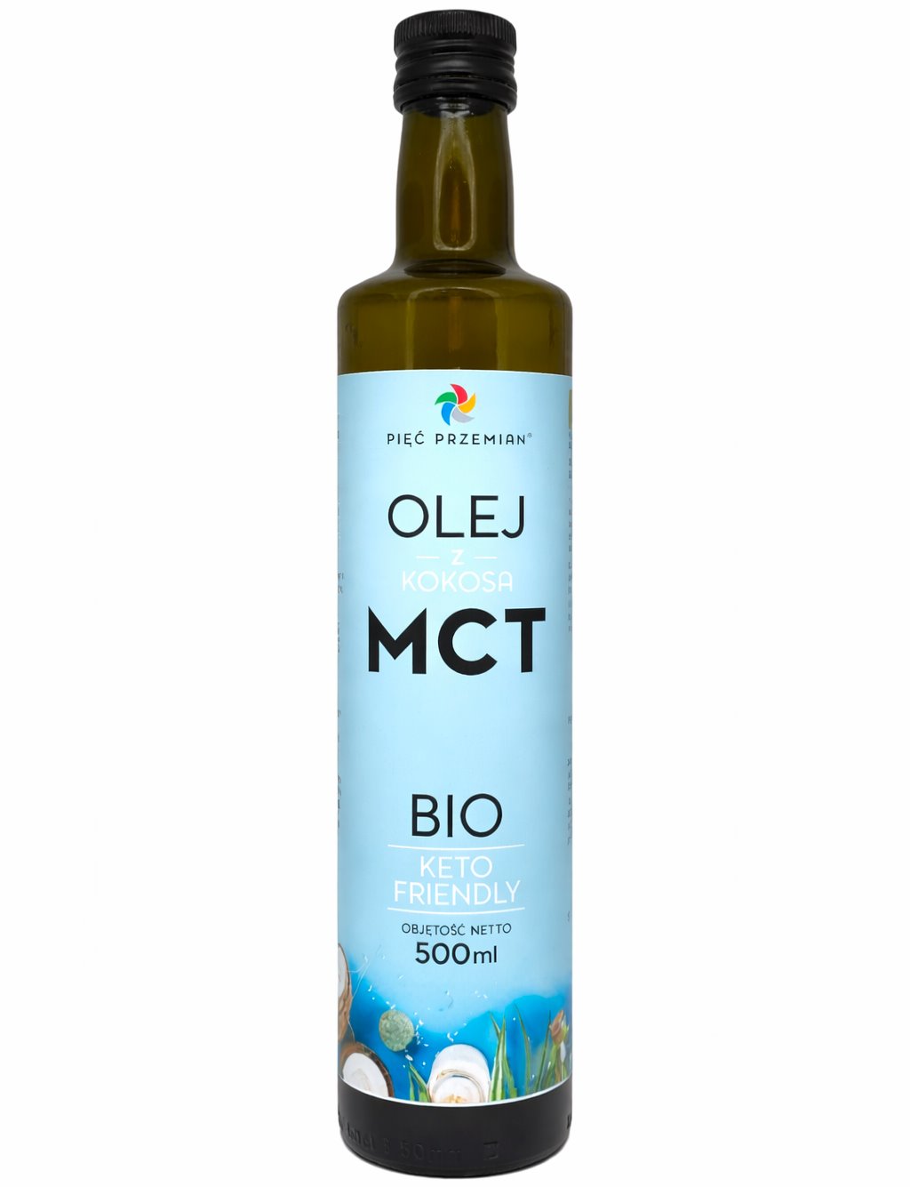 Pięć Przemian MCT Oil From Coconut Organic framsida
