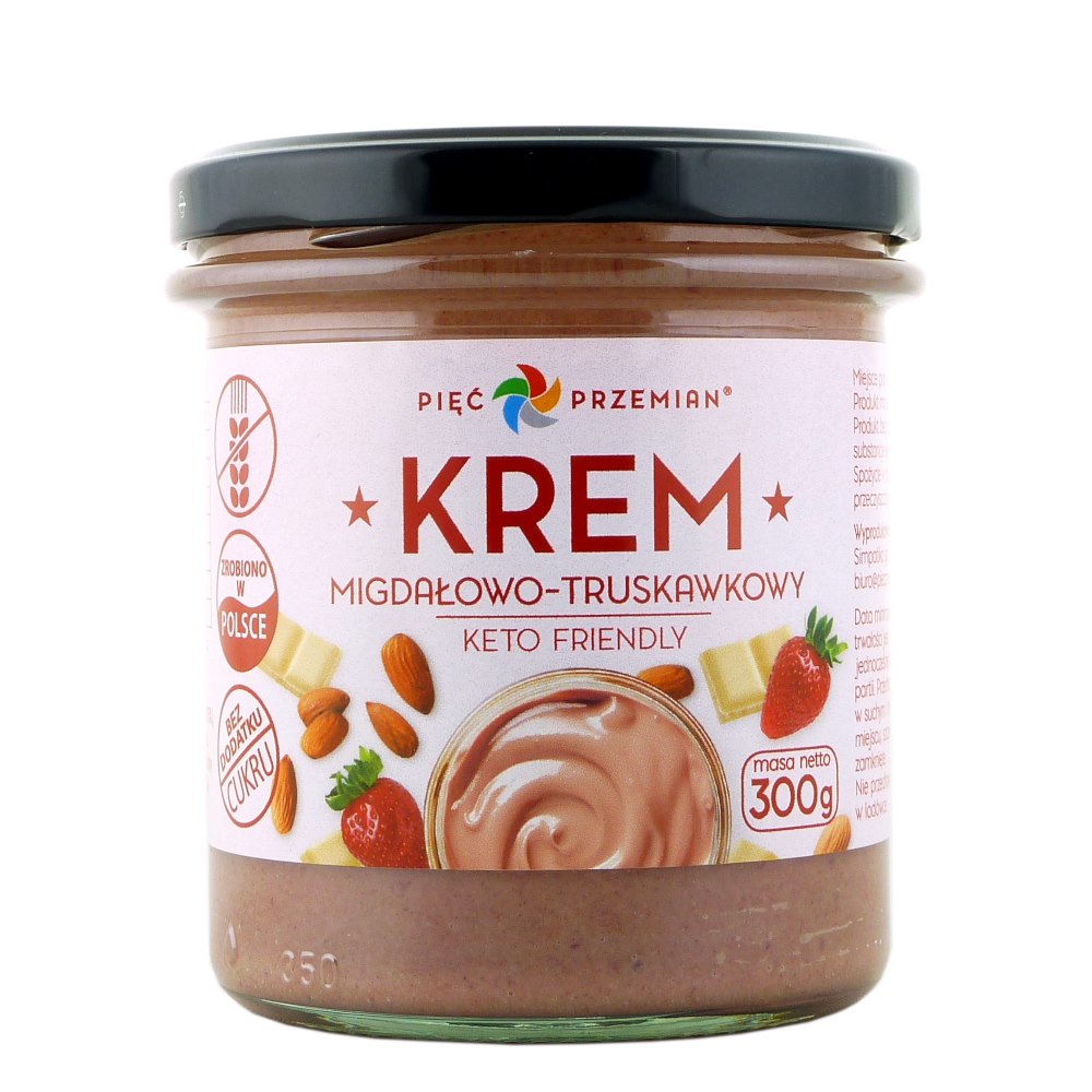 Pięć Przemian Almond – Naturlig Mandel baksida näringsinformation