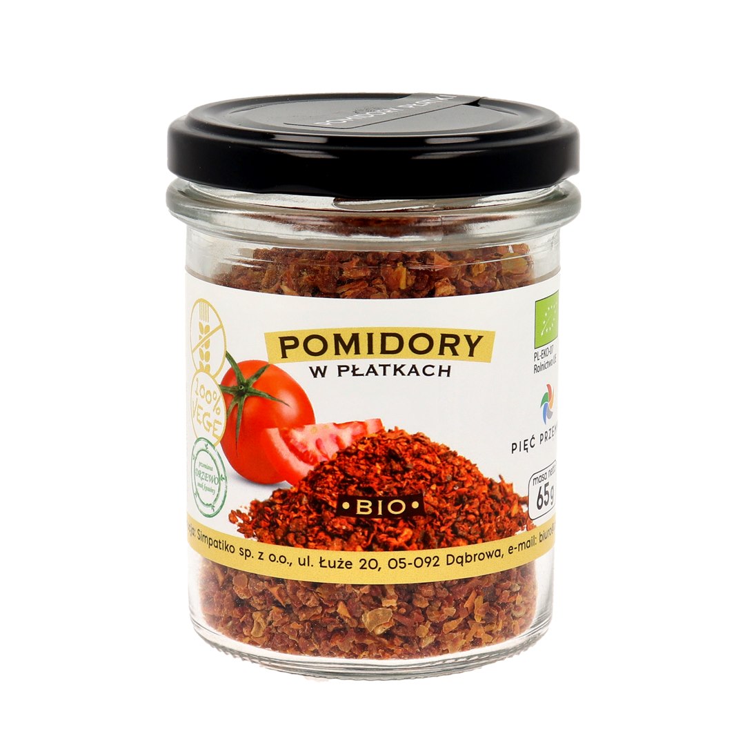 Pięć Przemian Tomato Flakes baksida näringsinformation