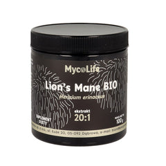 Mycolife Organic Mushroom Extract 20:1 framsida