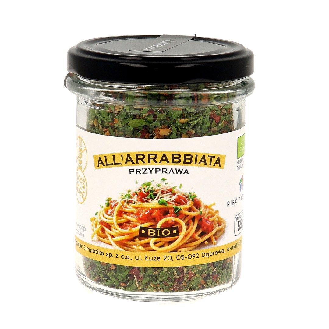 Pięć Przemian All'Arrabbiata Seasoning baksida
