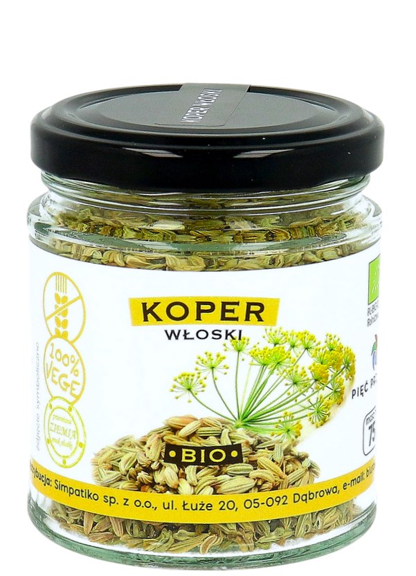 Pięć Przemian Fennel Seeds Organic framsida
