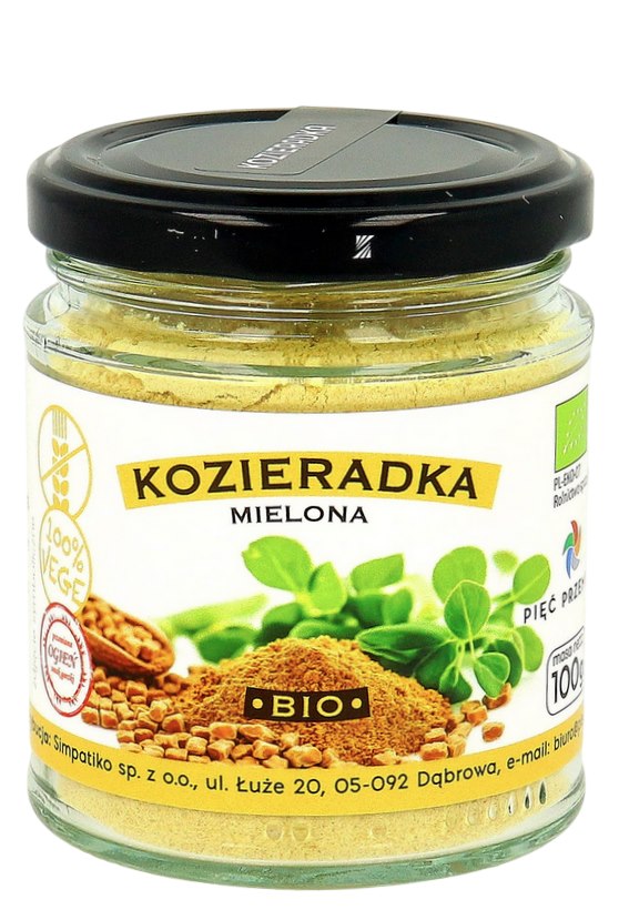 Pięć Przemian Organic Ground Fenugreek baksida