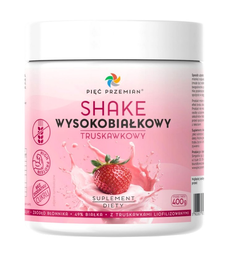 Pięć Przemian High-Protein Shake framsida