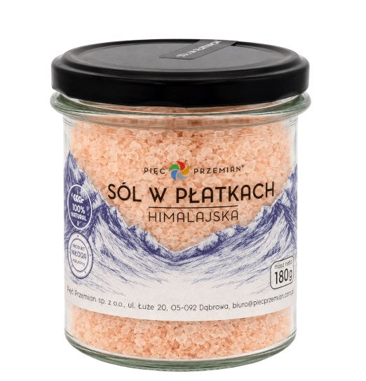 Pięć Przemian - Pink Himalayan Salt Flakes Gluten-Free