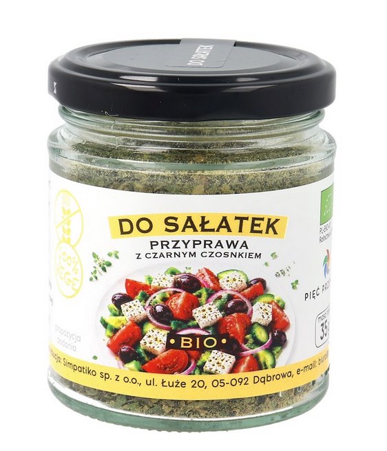 Pięć Przemian - Salad Seasoning with Black Garlic