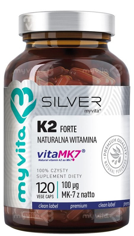 MyVita Vitamin K2 MK-7 näringsfakta och ingredienser