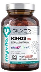 MyVita - Vitamin K2 100mcg + D3 4000IU Caps