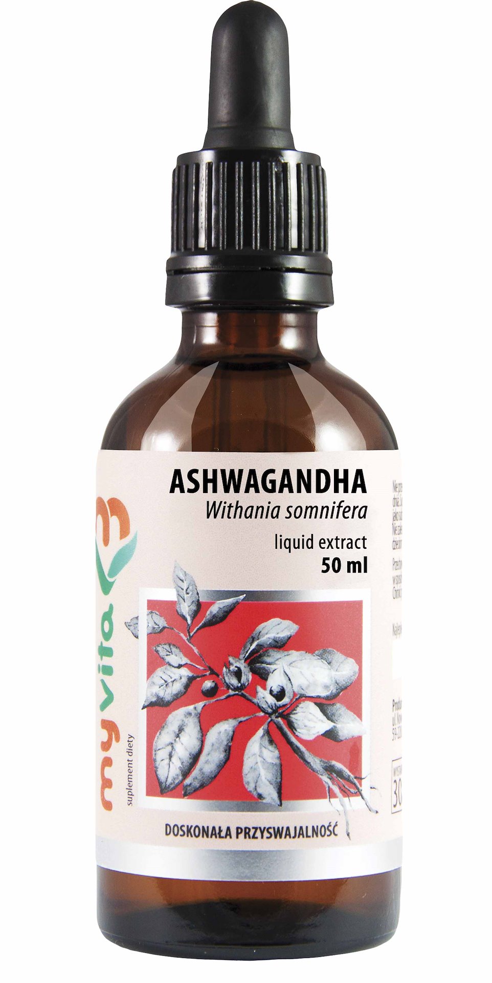 Myvita - Ashwagandha (Withania Somnifera) Liquid Extract - 50ml
