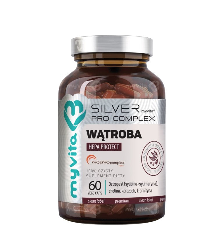 Myvita Liver Hepa Protect Complex baksida näringsfakta