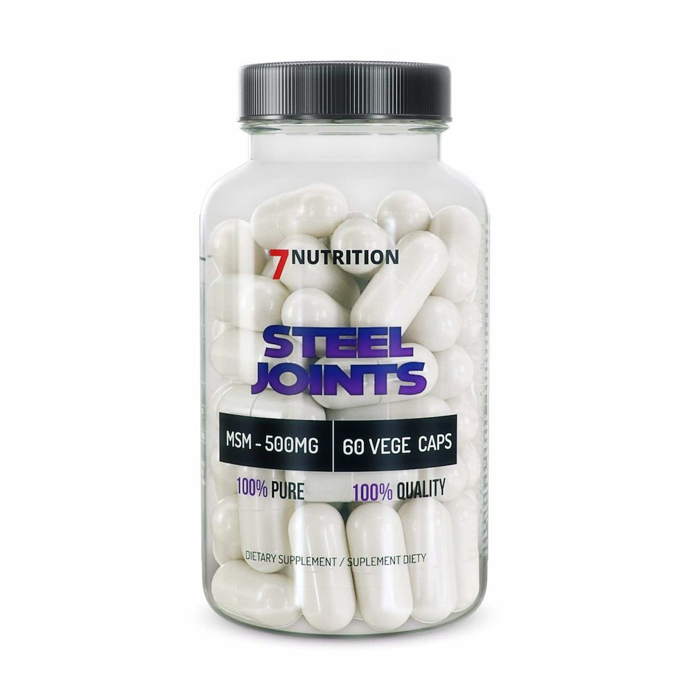 7Nutrition Steel Joints baksida näringsfakta