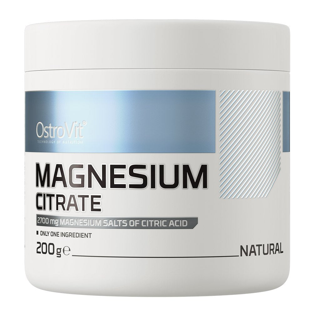 Ostrovit Magnesium Citrate baksida näringsfakta