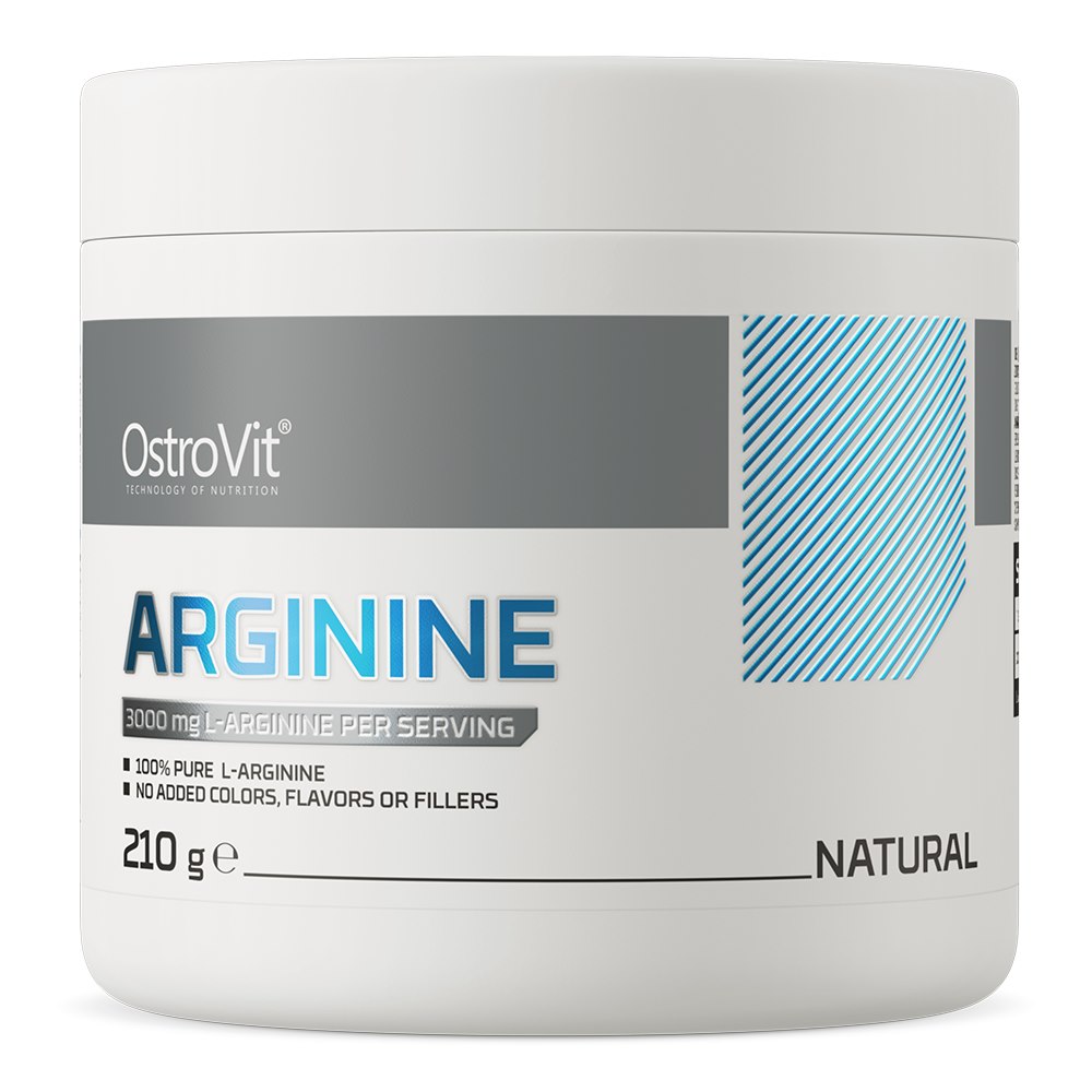 L-Arginin Natural pulver näringsfakta & ingredienser