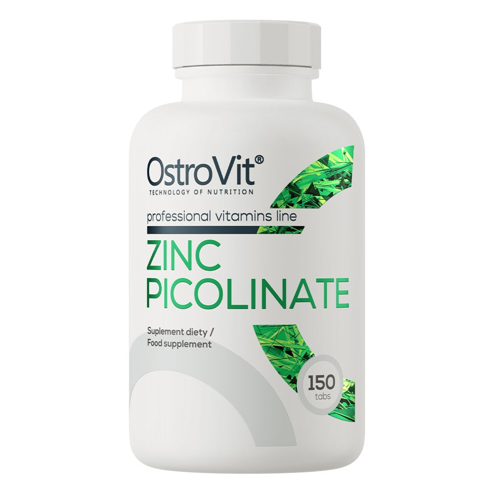 Ostrovit Zinc Picolinate baksida näringsfakta