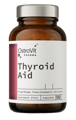 Thyroid Aid – Sköldkörtelhälsa baksida näringsfakta