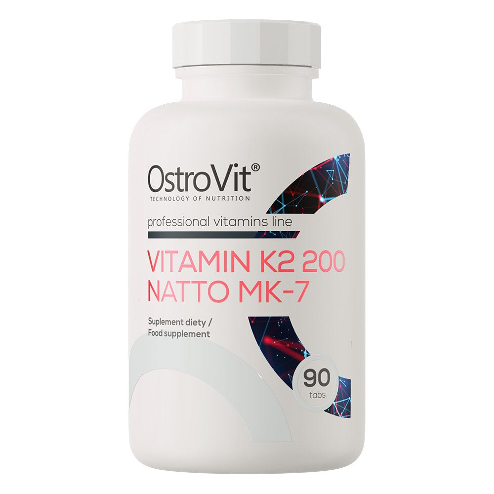 Vitamin K2 200 MK-7 Natto – 90 tabs framsida