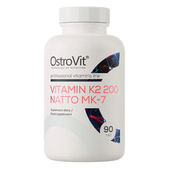 Vitamin K2 200 MK-7 Natto – 90 tabs framsida