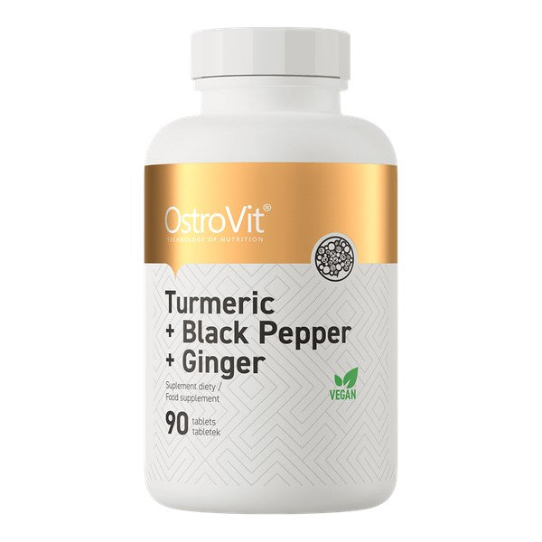 OstroVit Turmeric + Black Pepper + Ginger framsida