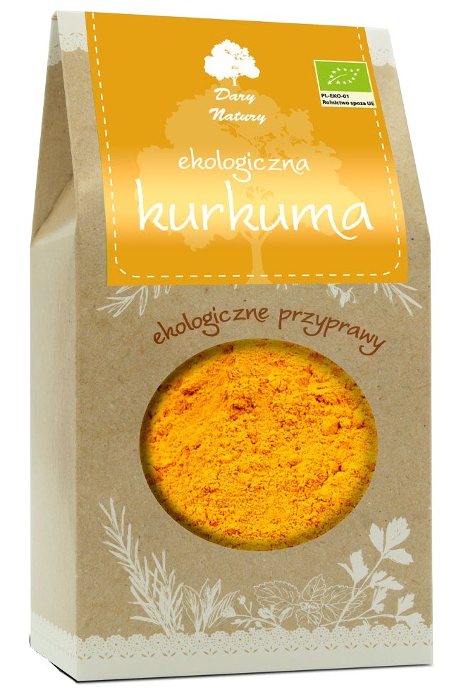 Dary Natury - Organic Turmeric näringsfakta och ingredienser