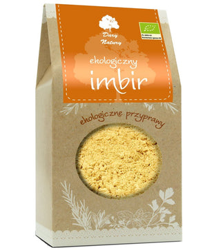 Dary Natury Organic Ground Ginger framsida