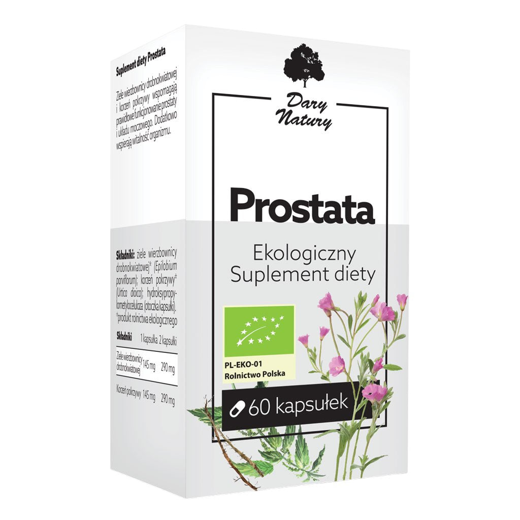 Dary Natury Prostate 60 kapslar framsida