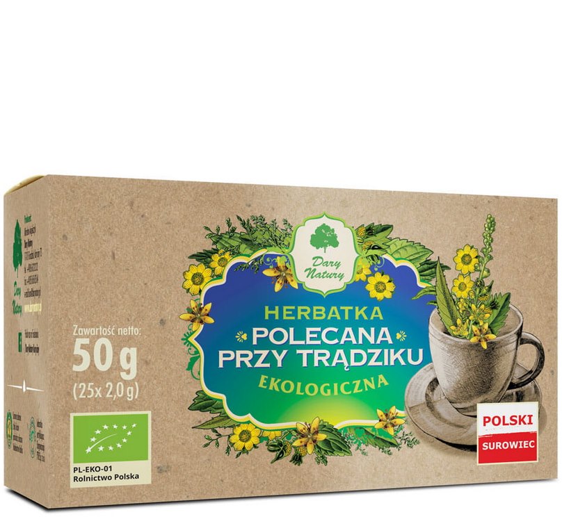 Dary Natury - Recommended Tea For Acne Organic framsida