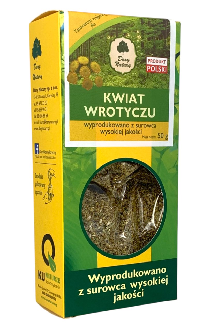 Dary Natury Tansy Flower 50g framsida