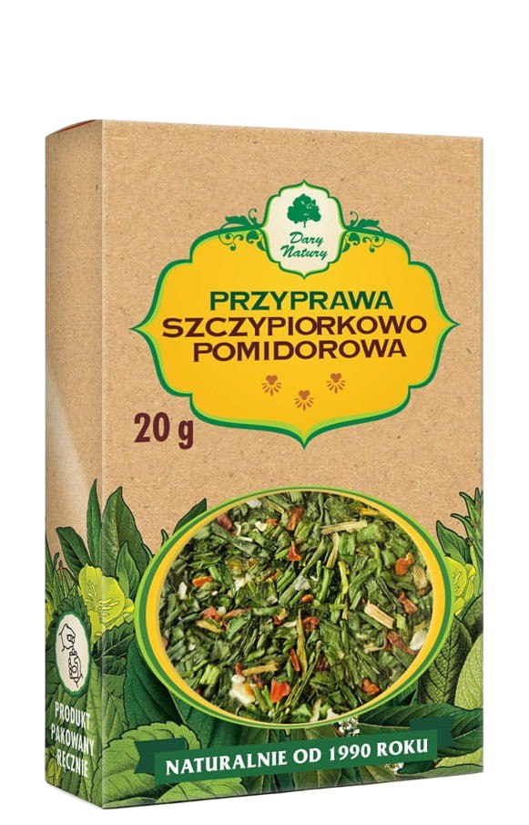 Dary Natury Chive & Tomato Seasoning baksida