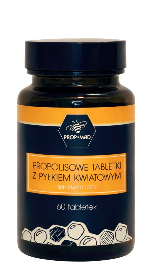 Prop-Mad - Propolis Tablets with Flower Pollen