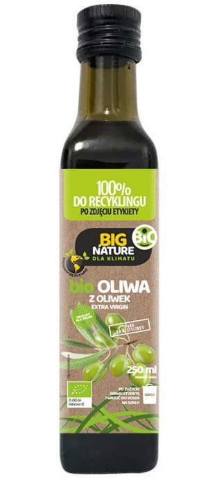 Big Nature Extra Virgin Olive Oil Organic baksida