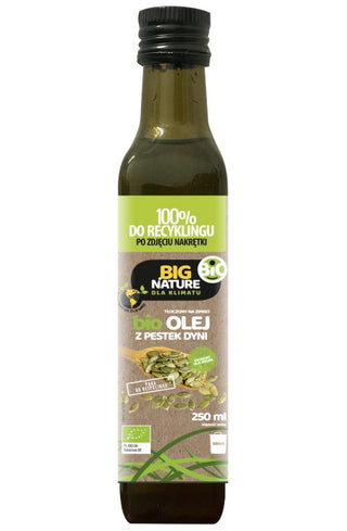 Big Nature Cold-Pressed Avocado Oil Organic 250ml framsida